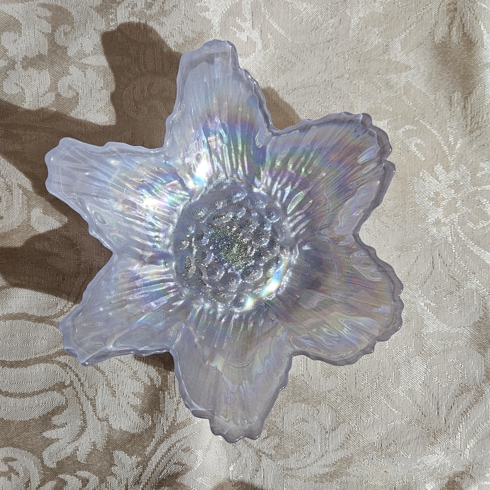 Iridescent flower